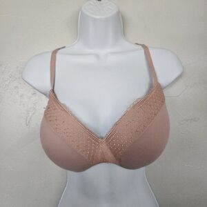 Victoria's Secret Incredible Perfect Shape Light Pink Bra 32DDD Convertible